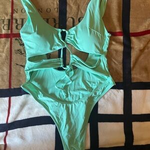 Elegant Mint Women's One Piece Swimsuit